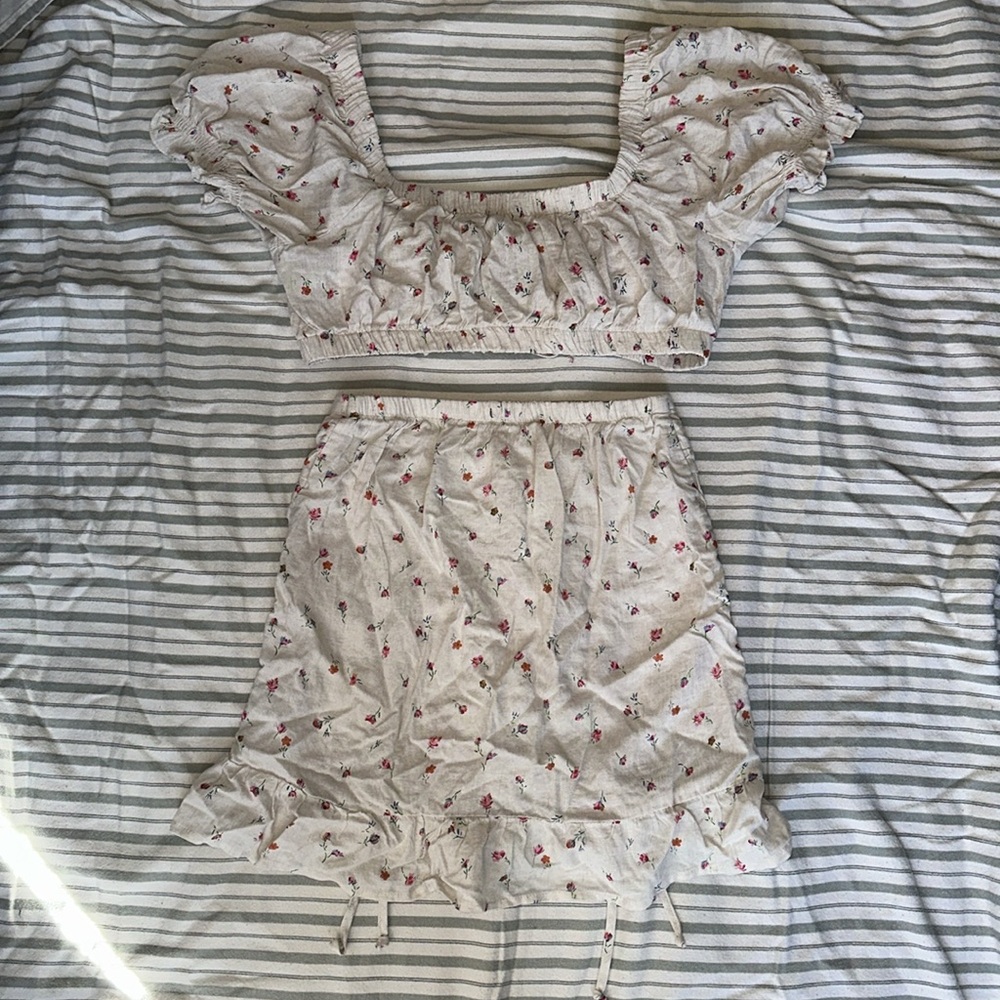Wild Fable Floral Matching Skirt Set - Picture 4 of 4